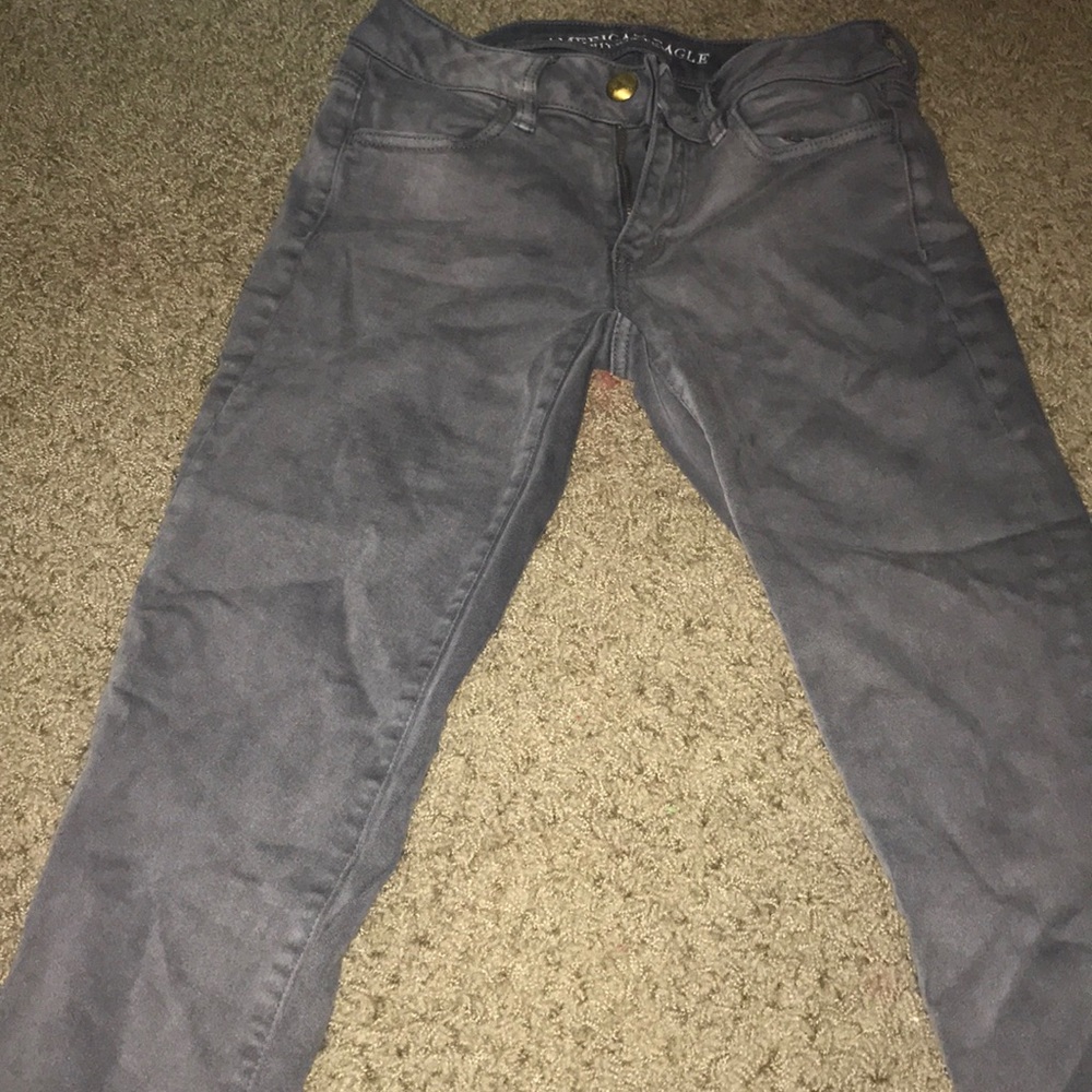 American Eagle Super Stretch cropped jeans